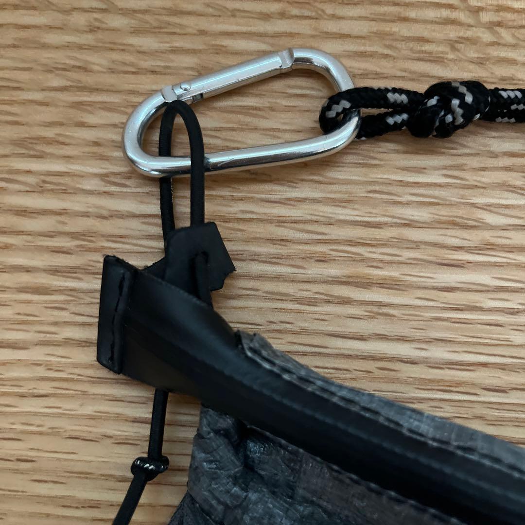 and wander サコッシュ バッグ アンドワンダー キューベンファイバー