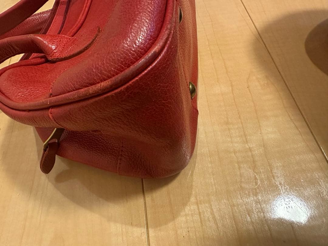 IL BISONTE イルビゾンテ　レザー　ボストンバッグ