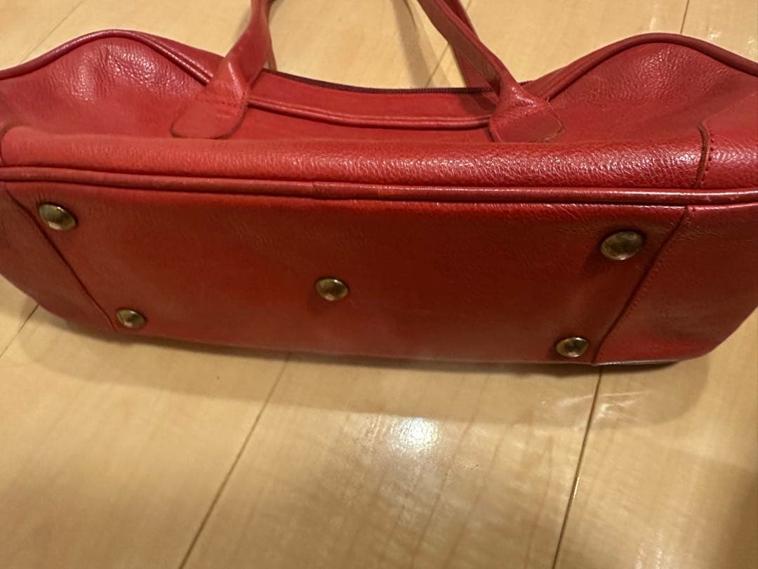 IL BISONTE イルビゾンテ　レザー　ボストンバッグ