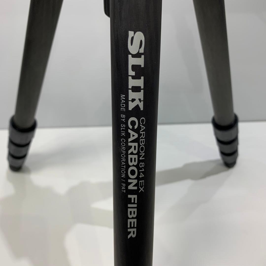 スリック カメラ三脚 SLIKカーボン 814EX 4段