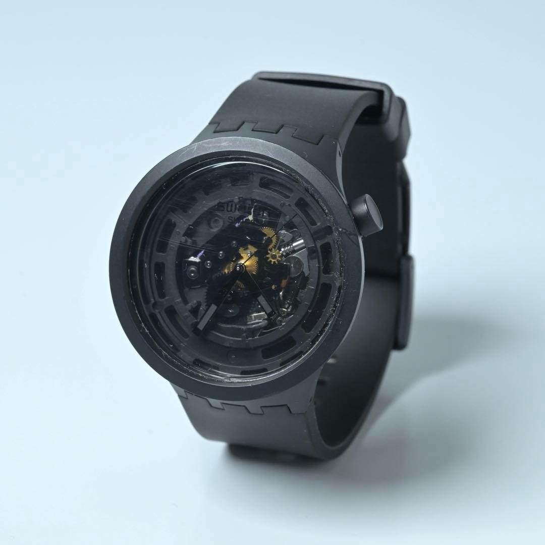 swatch SR1130SW ブラック