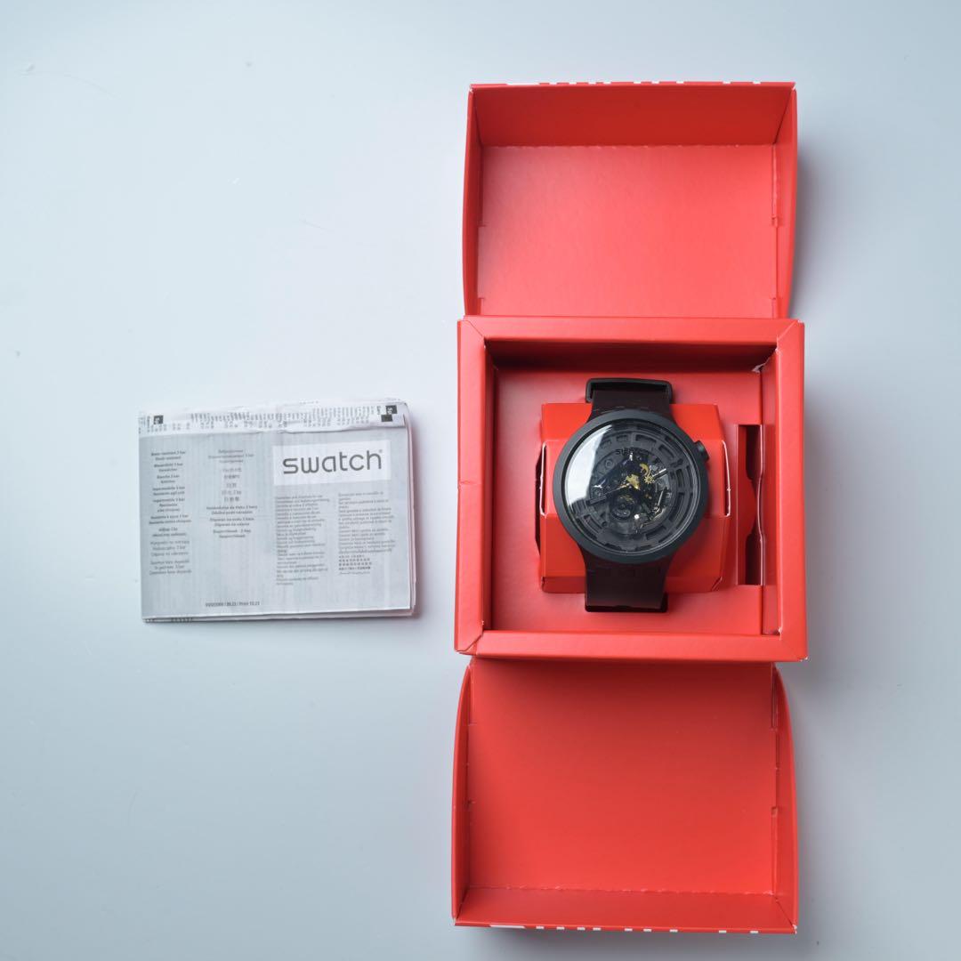 swatch SR1130SW ブラック