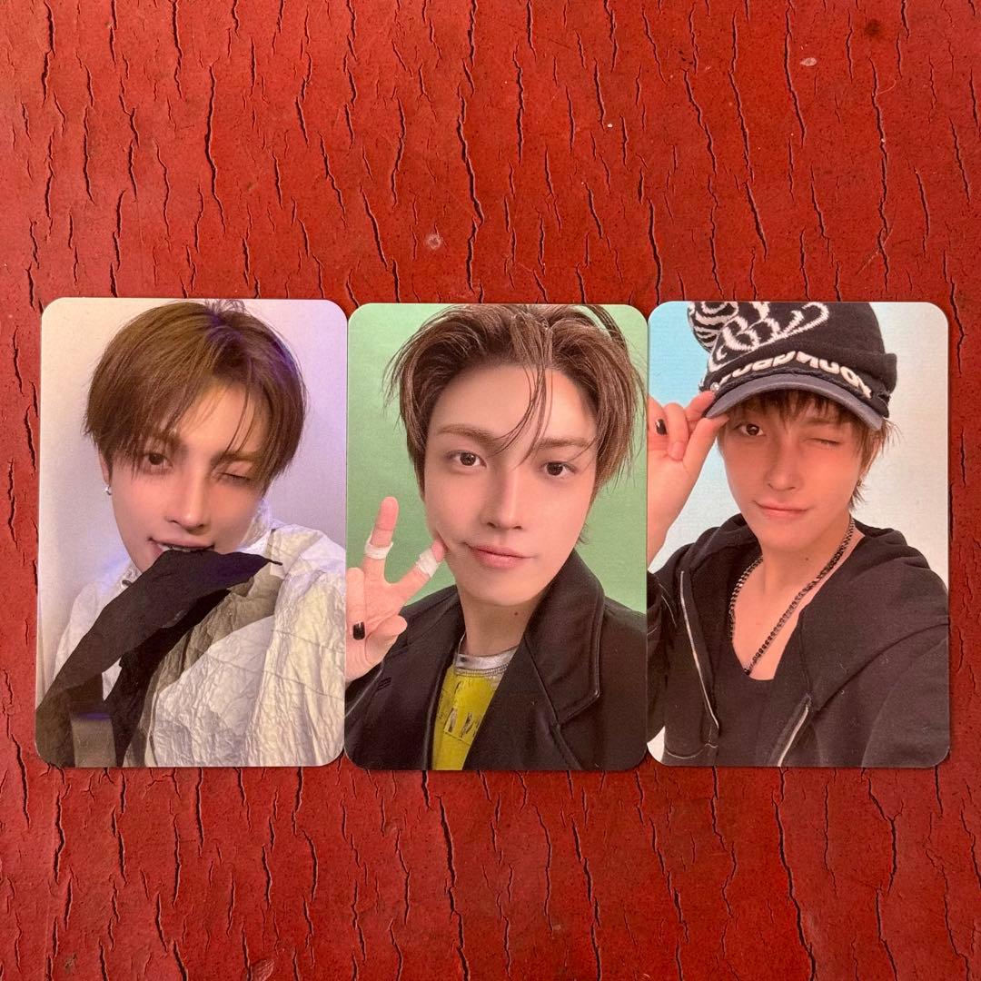 ATEEZ ホンジュン SINGLES トレカ 3枚セット