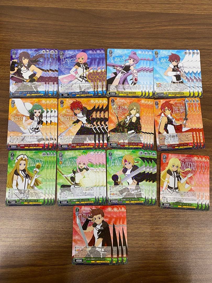 テイルズオブシリーズ 全色 RR以下 4コン ヴァイスシュバルツ