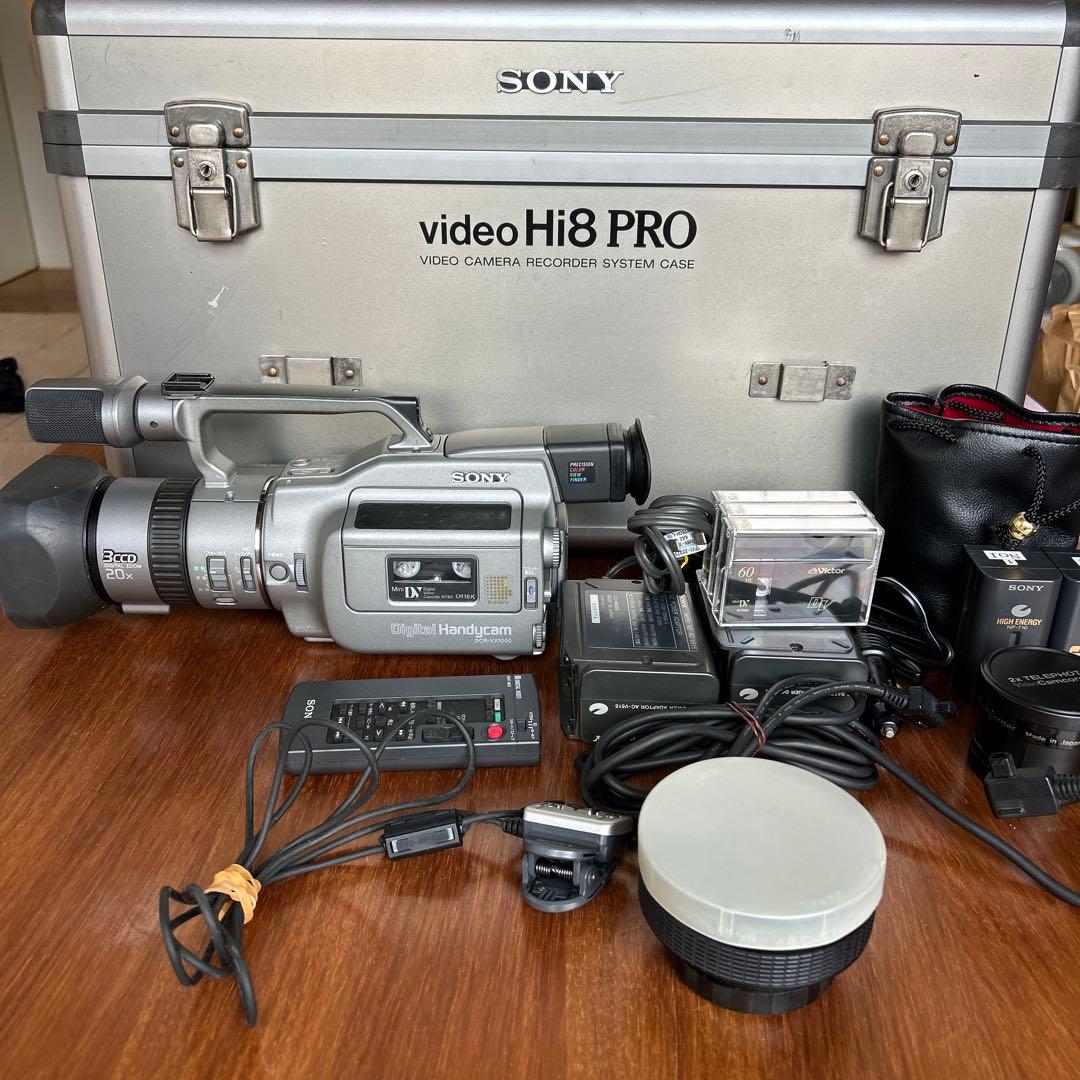 SONY DCR-VX1000 デジタルビデオカメラ ハードケース付き