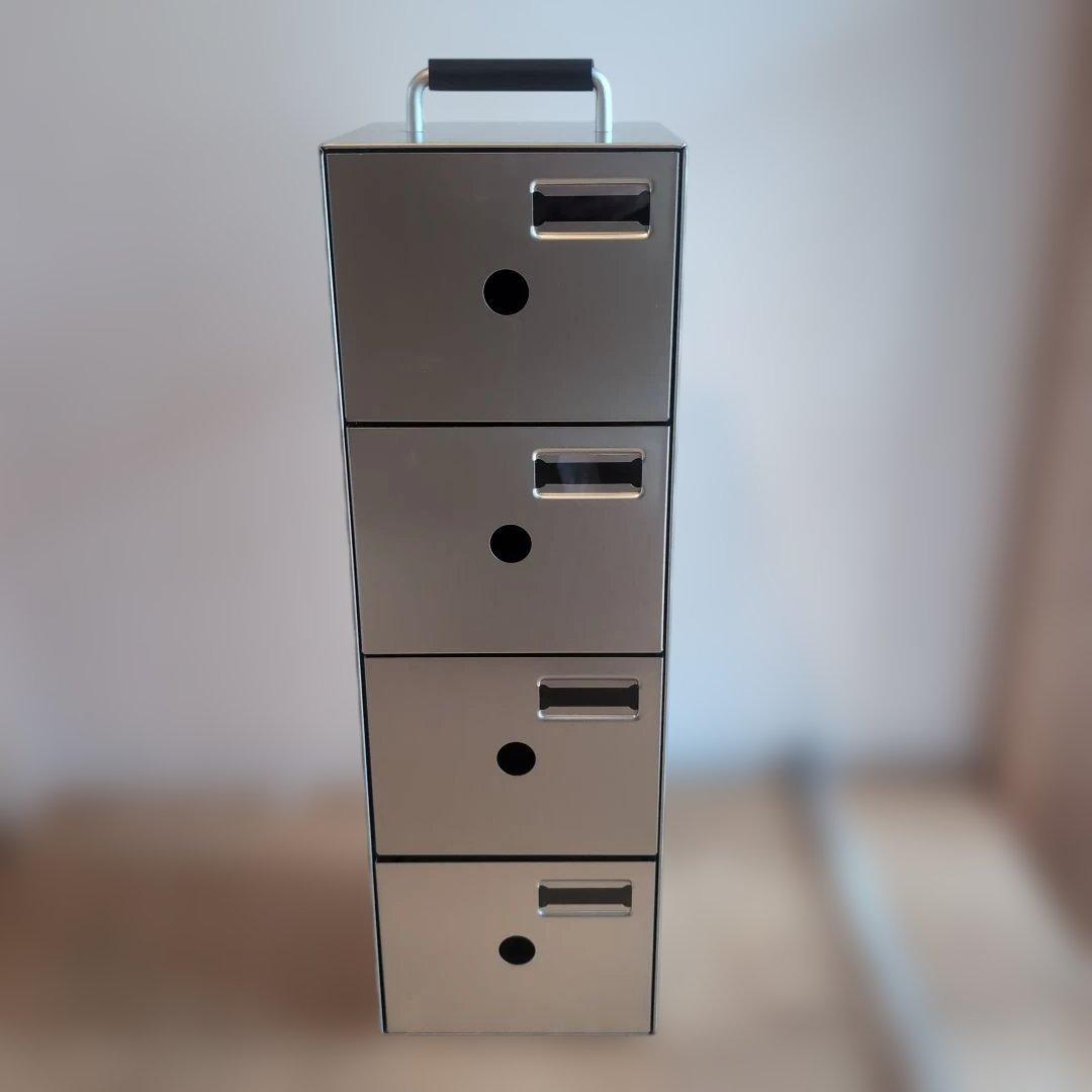 PHCホールディングス 貯蔵ケース 4段