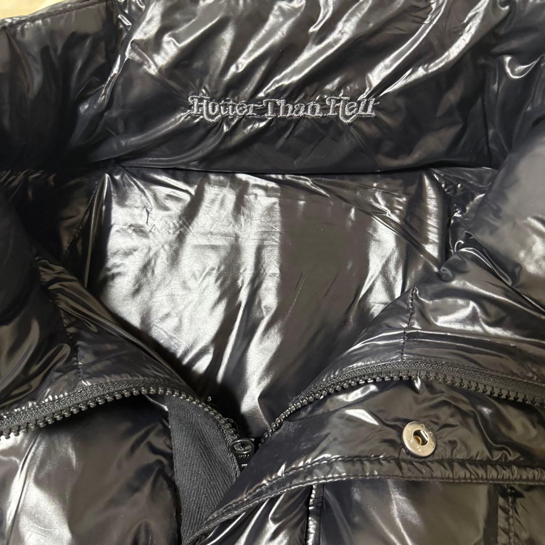 HTH two way puffy JK ダウン 黒 ブラック リバーシブル