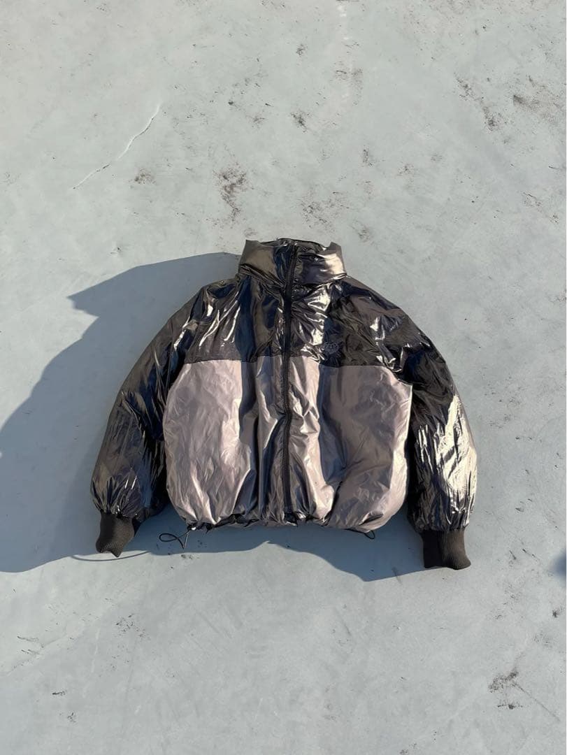 HTH two way puffy JK ダウン 黒 ブラック リバーシブル