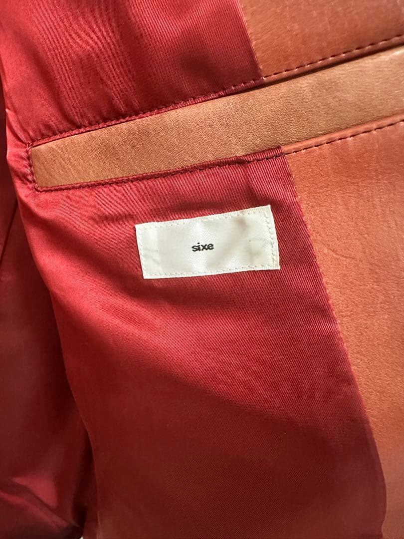 ライダースジャケット　レザー