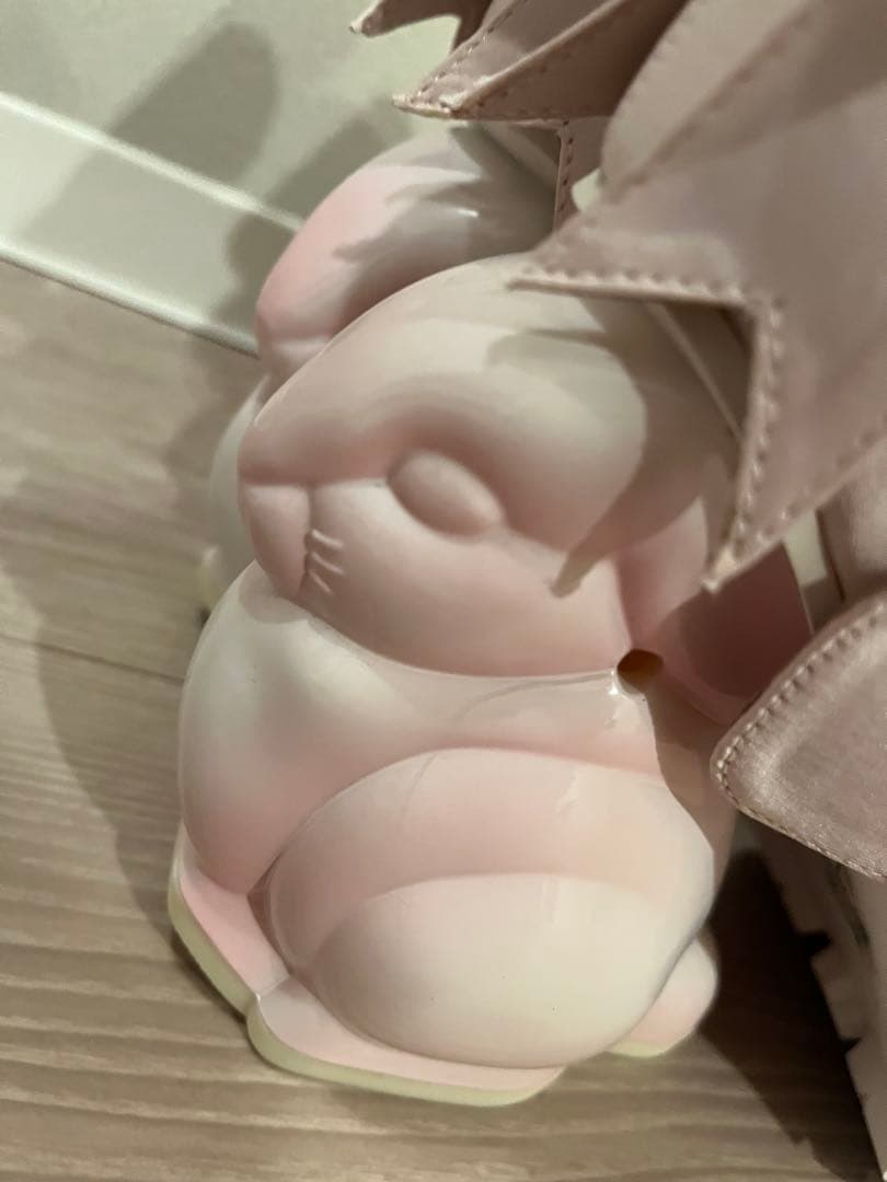 swankiss ウサギ ヒール ピンク リボン ハートバックル 新品 M
