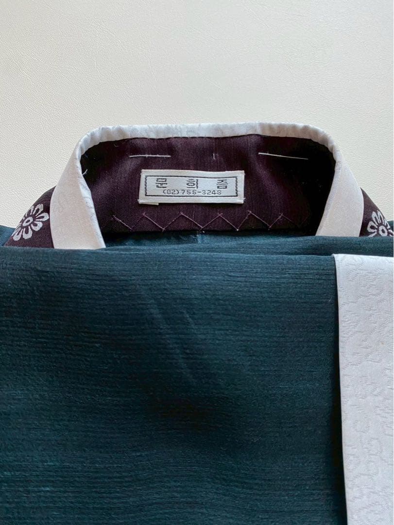 チマチョゴリ 入手困難 美品 天然染色ハンボク 高級名家仕立て