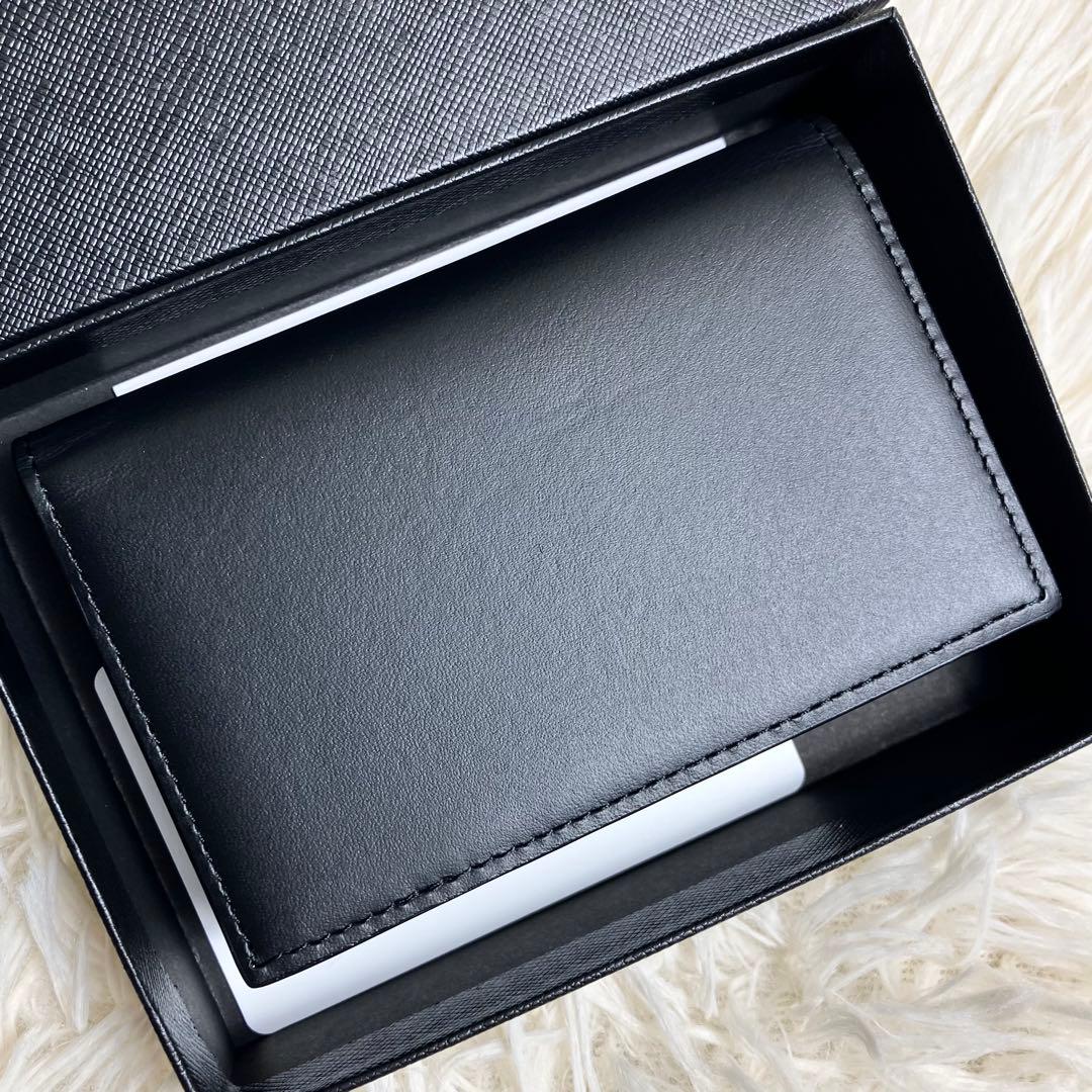 【未使用】 現行 ポールスミス 名刺入れ カードケース ブラック