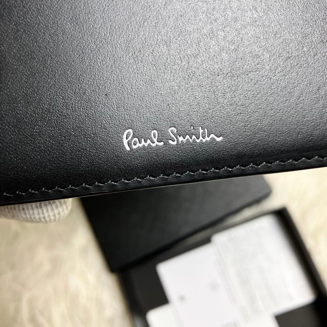 【未使用】 現行 ポールスミス 名刺入れ カードケース ブラック