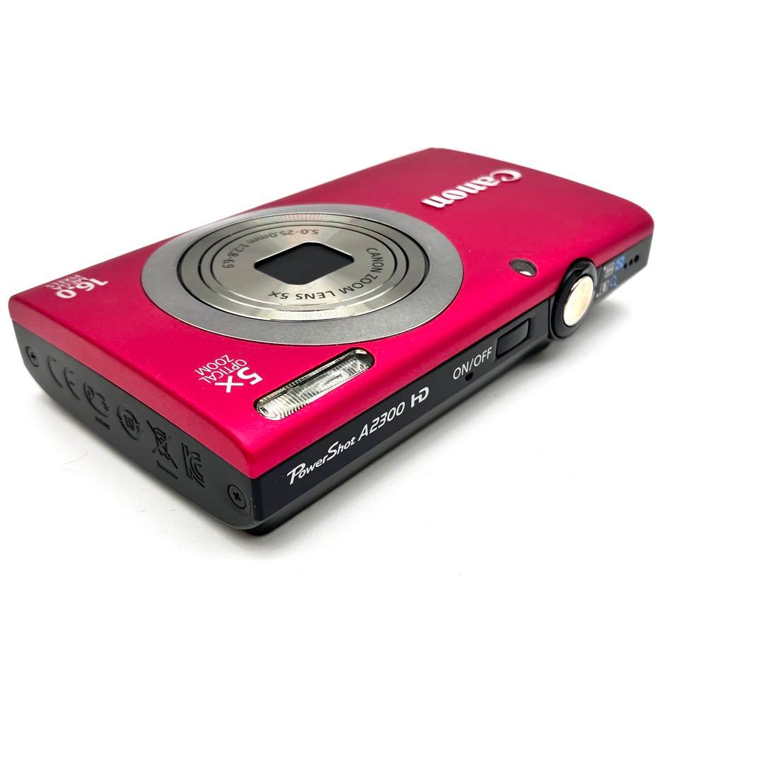 Canon PowerShot A2300 レッド