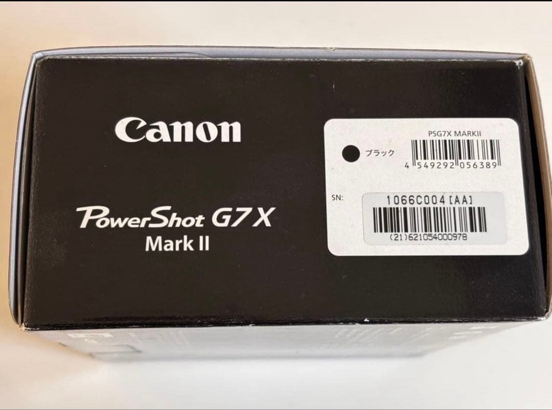 デジタルカメラ Canon PowerShot G7 X Mark II