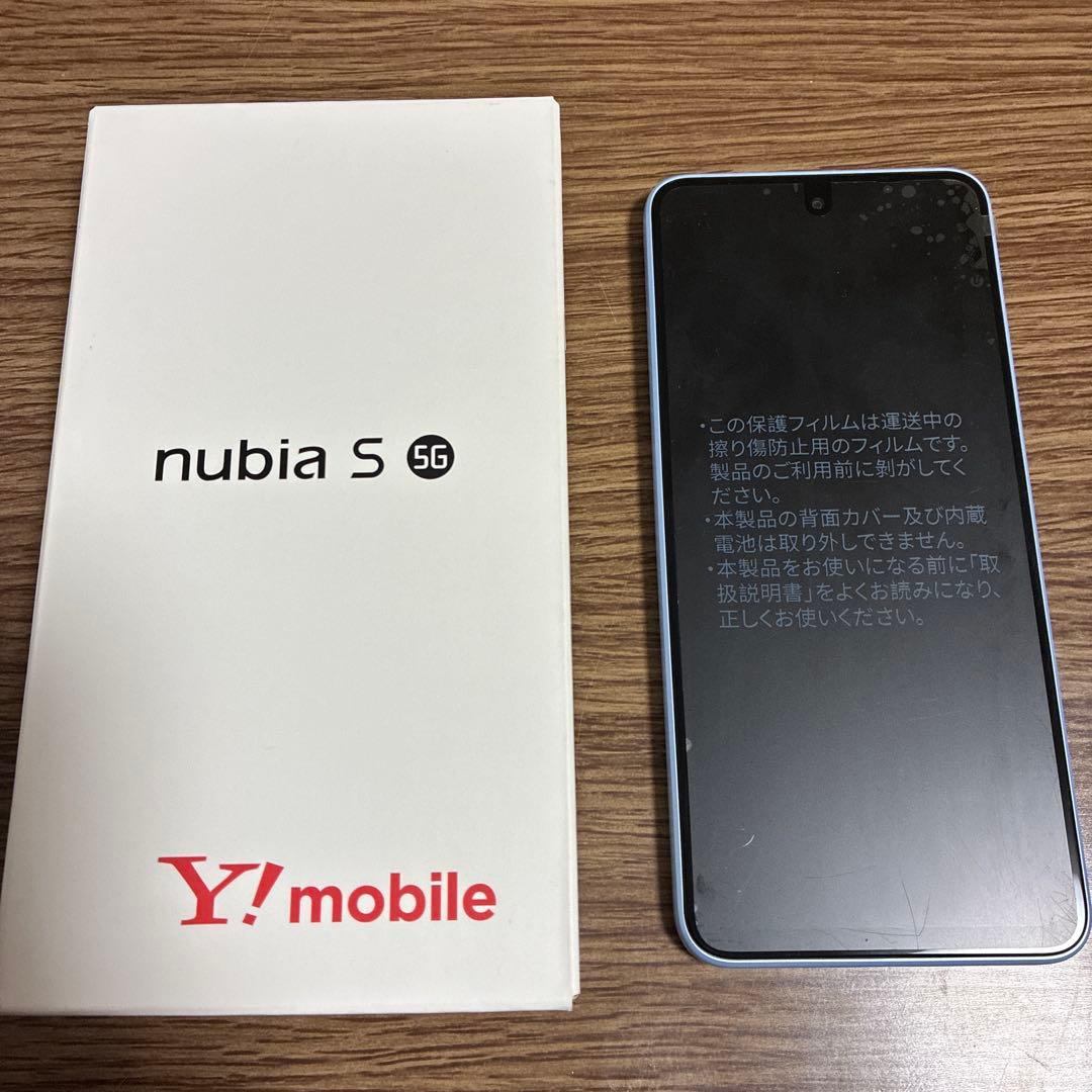 nubia S 5G Y!mobile 本体