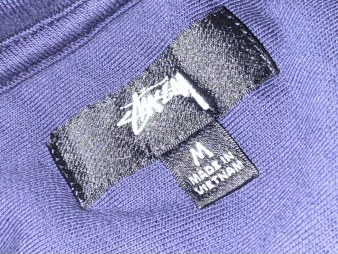 stussy ダークブルーパーカー