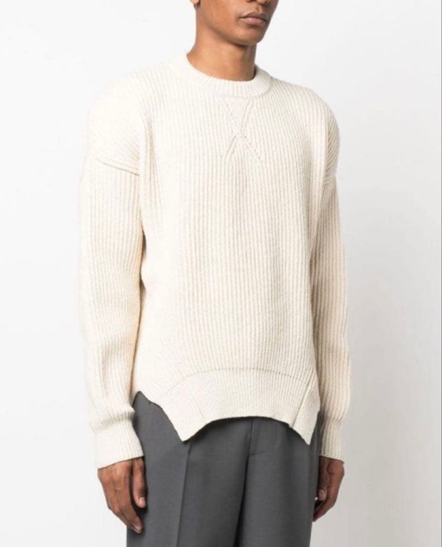 フ*ン様 【美品】Jil Sander リブニット セーター46