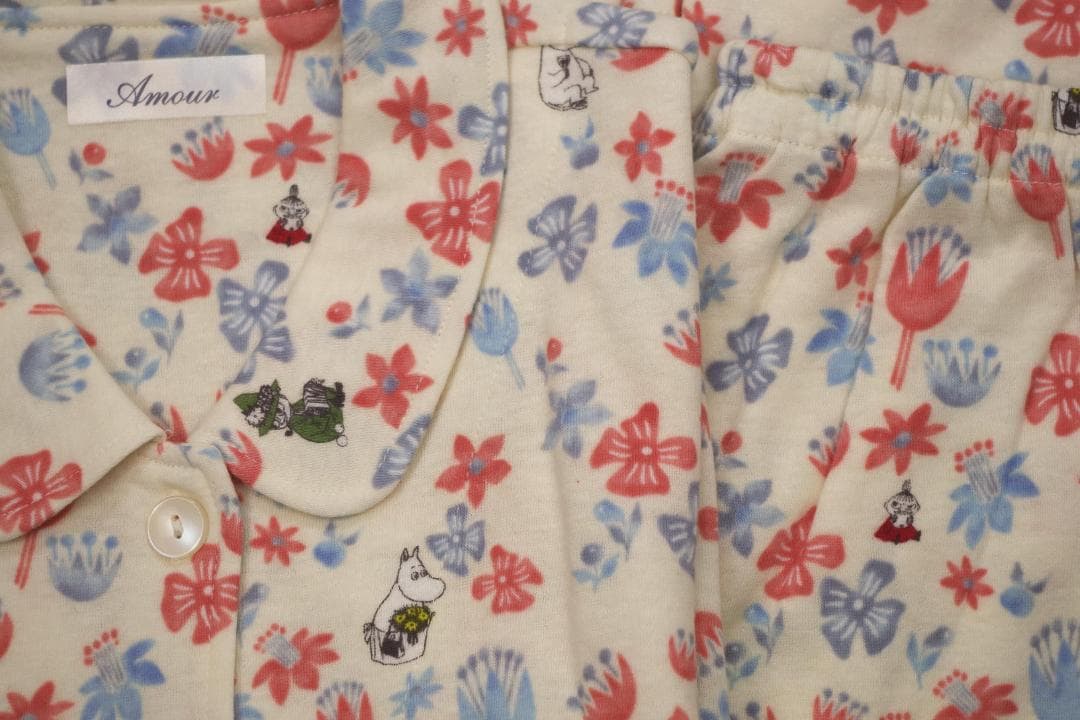 【新品】ムーミンMOOMIN/アムール　秋冬物パジャマ（L)　全柄