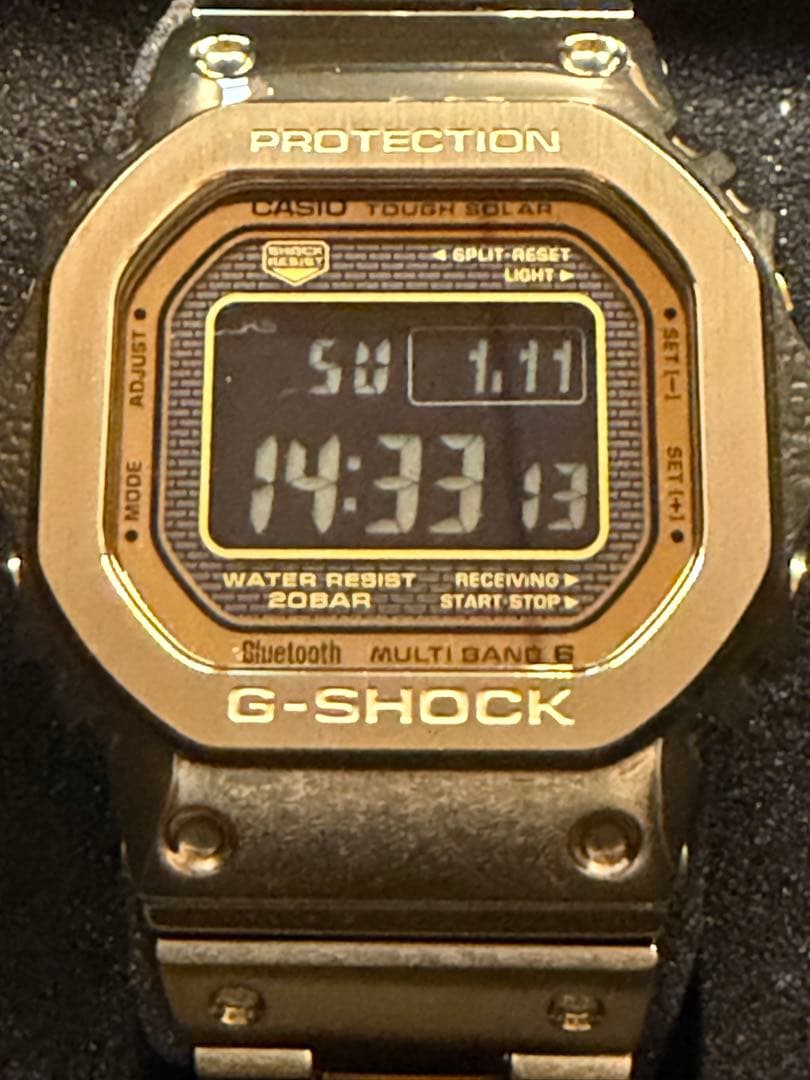 極美品！G-SHOCK GMW-B5000-9JF CASIO 箱・説明書完備
