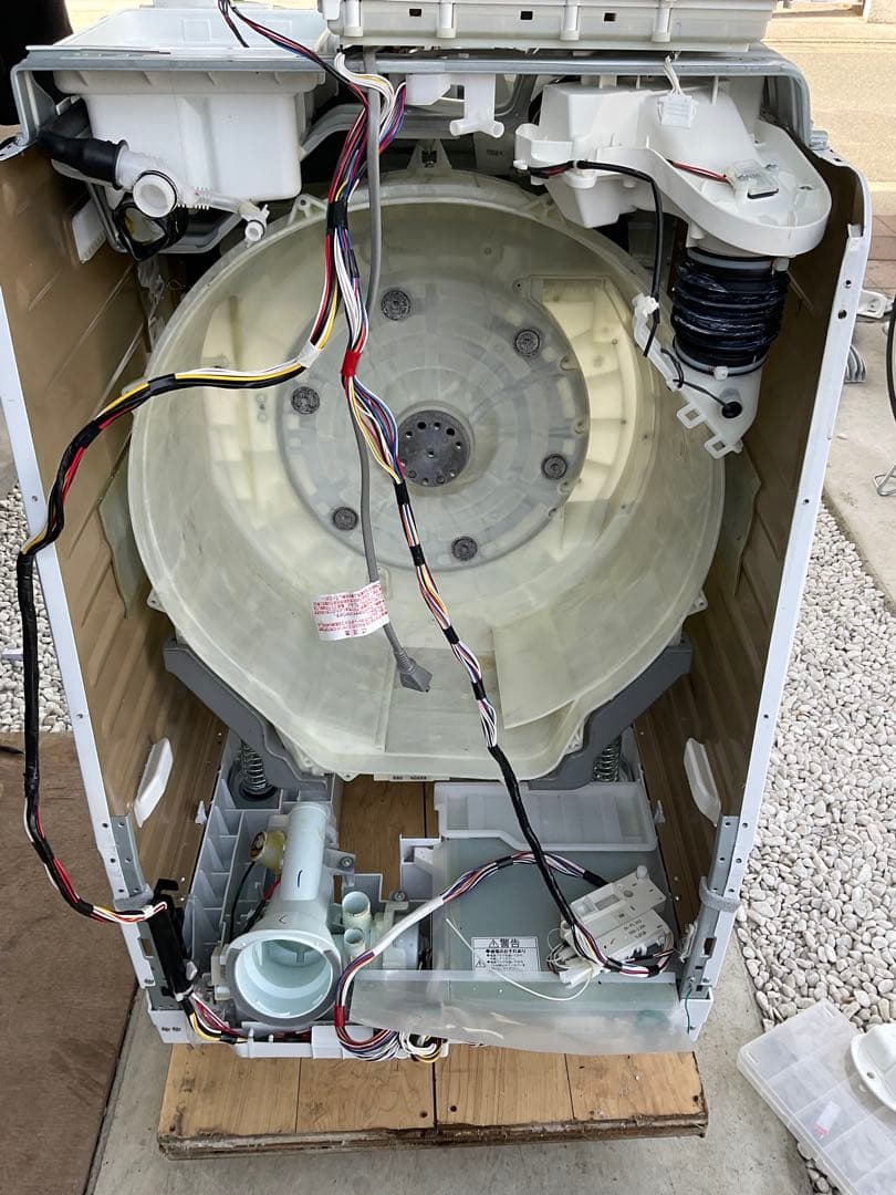 【分解洗浄済み】2024年10月購入日立ドラム式洗濯機 BD-SX120HR