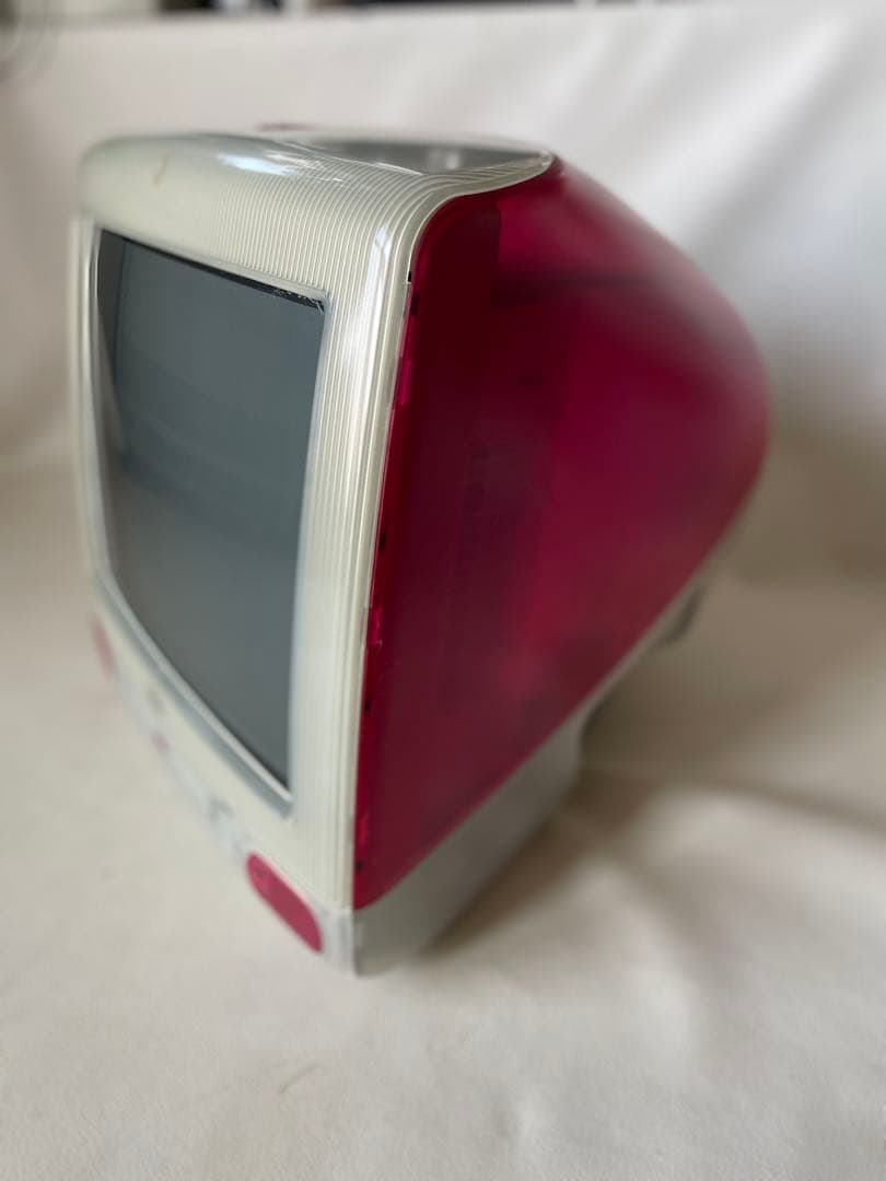 Apple アップル iMac G3 モニター スケルトン レッド 中古品