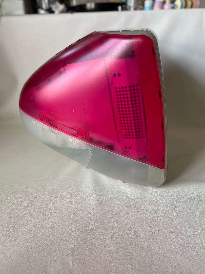 Apple アップル iMac G3 モニター スケルトン レッド 中古品