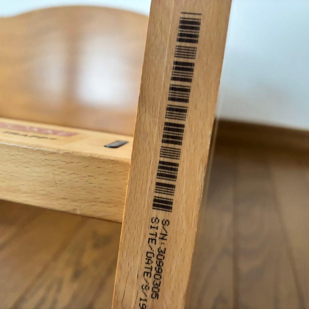 ストッケ　トリップ トラップ　ベビーチェア+ベビーセット　ナチュラル　S/N3④