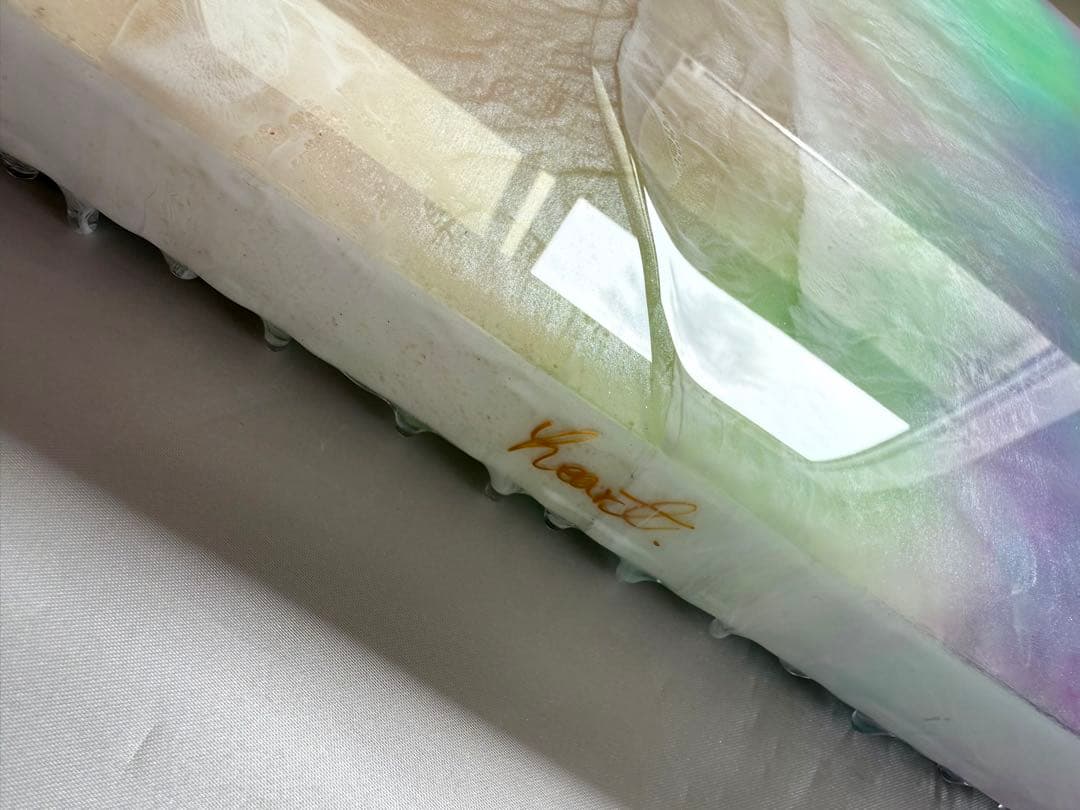 レジンアート　BIGパネル　マジックアワーの海♡ オーシャンアート　海アート