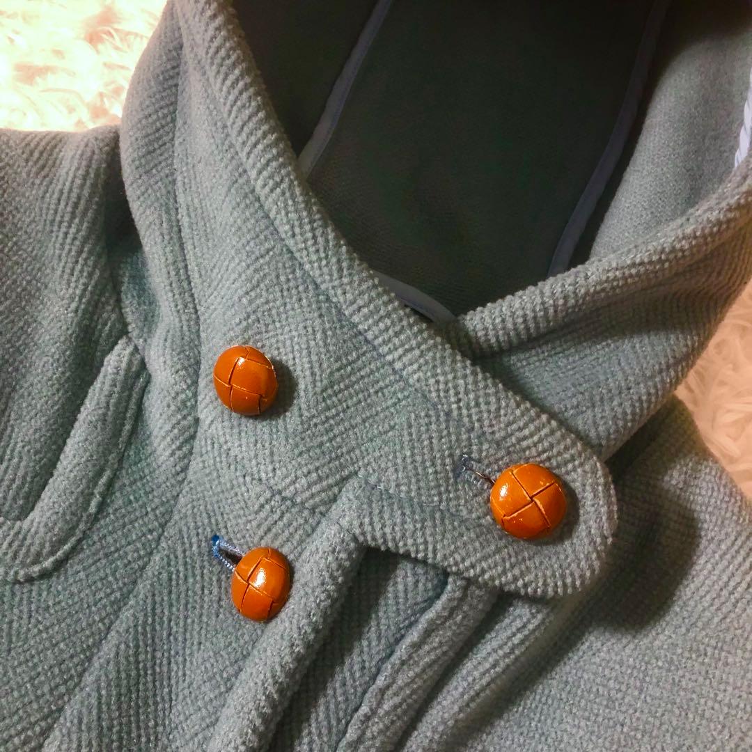 希少 インバーティア ユナイテッドアローズ別注 ダッフルコート くるみボタン