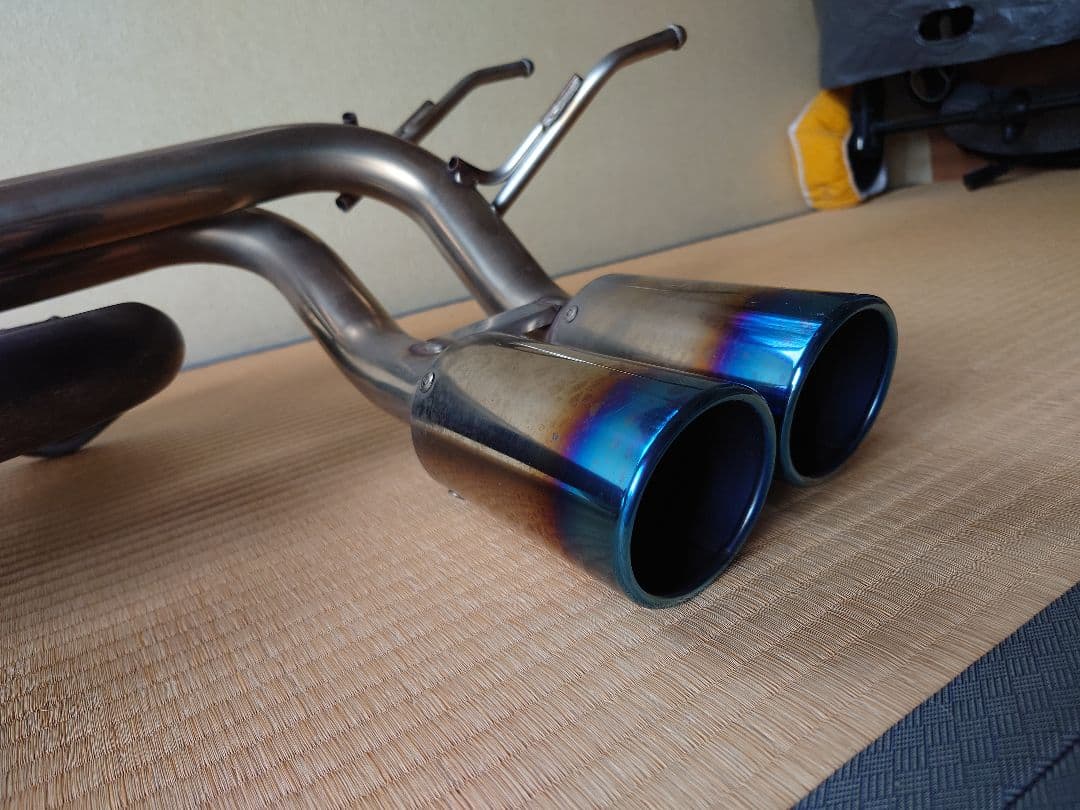 ロードスターRF用マフラー。Ｒマジック、サウンドチューンマフラー、チタン