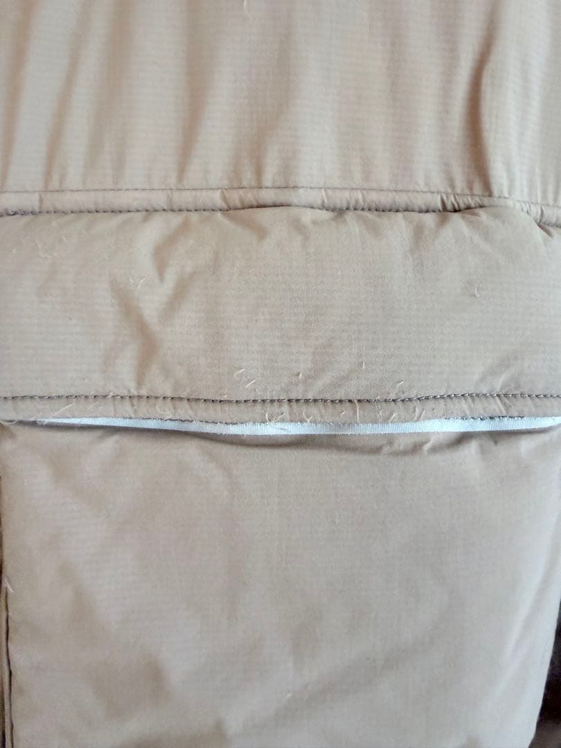 nanga f/ce スティーブアラン ダウン Lサイズ ベージュ