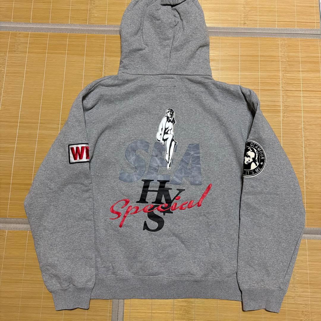 HYSTERIC GLAMOUR WIND AND SEA パーカー　GIRL