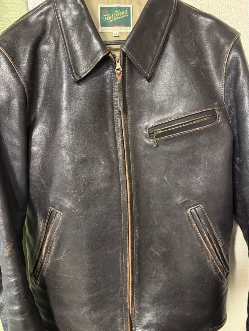 THE FLAT HEAD フラットヘッド ホースハイド レザージャケット