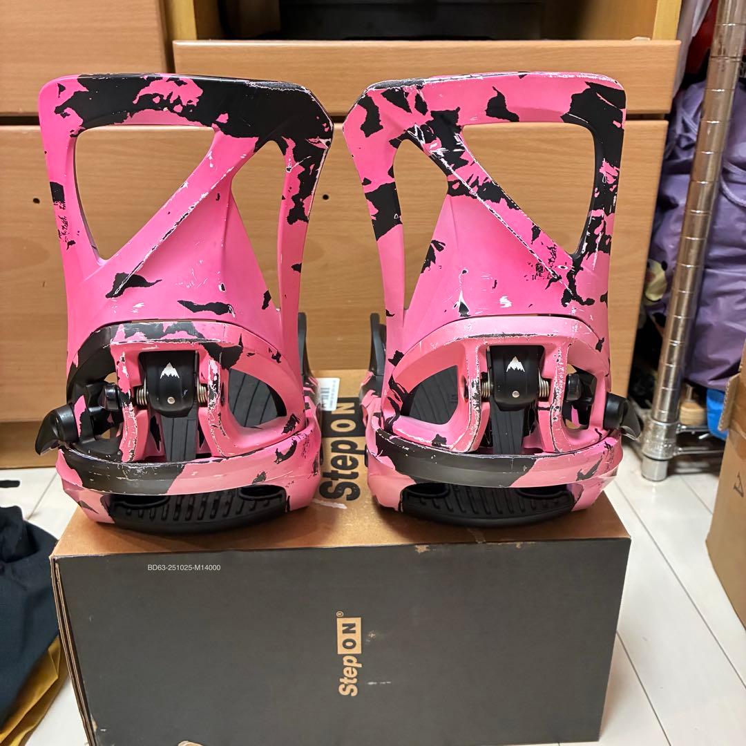 Burton step on M バインディング