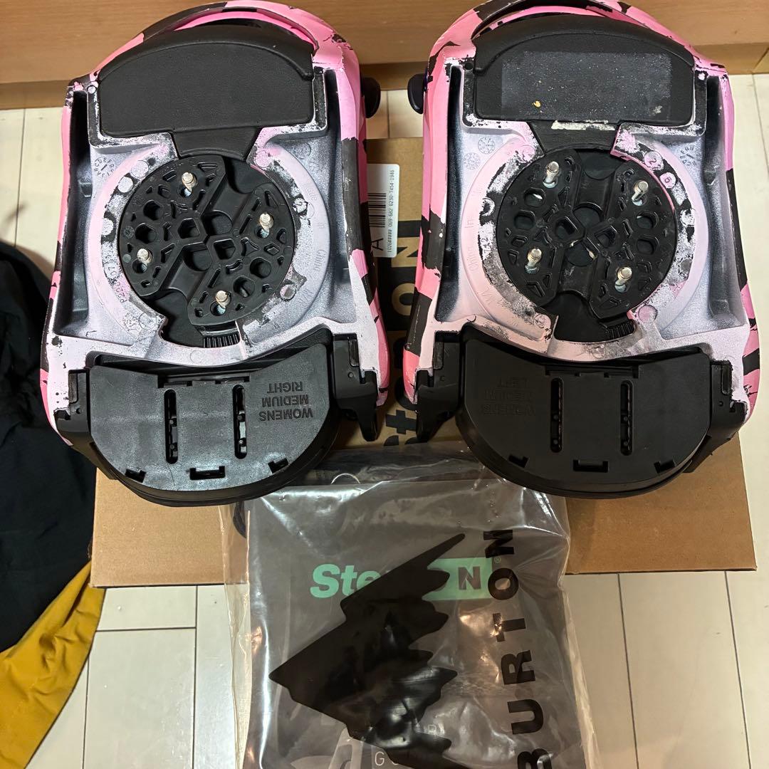 Burton step on M バインディング