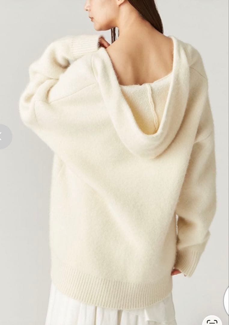 フレイIDニットフーディー