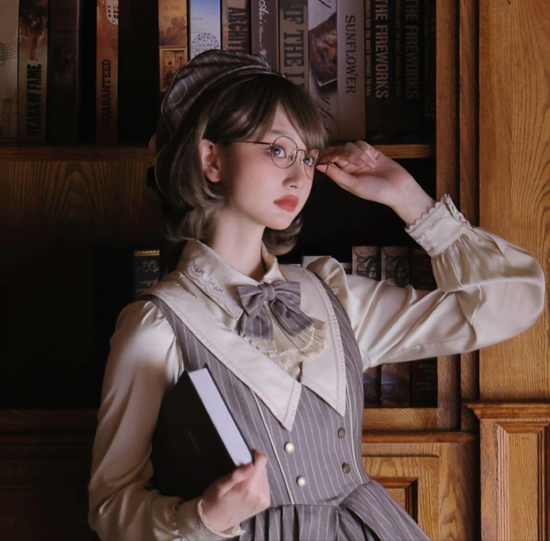 星箱works マイディア～My Dear～　ブラウス　ジャンパースカートL