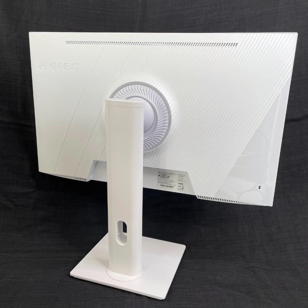 中古美品☆JAPANNEXT ゲーミングモニター ホワイト