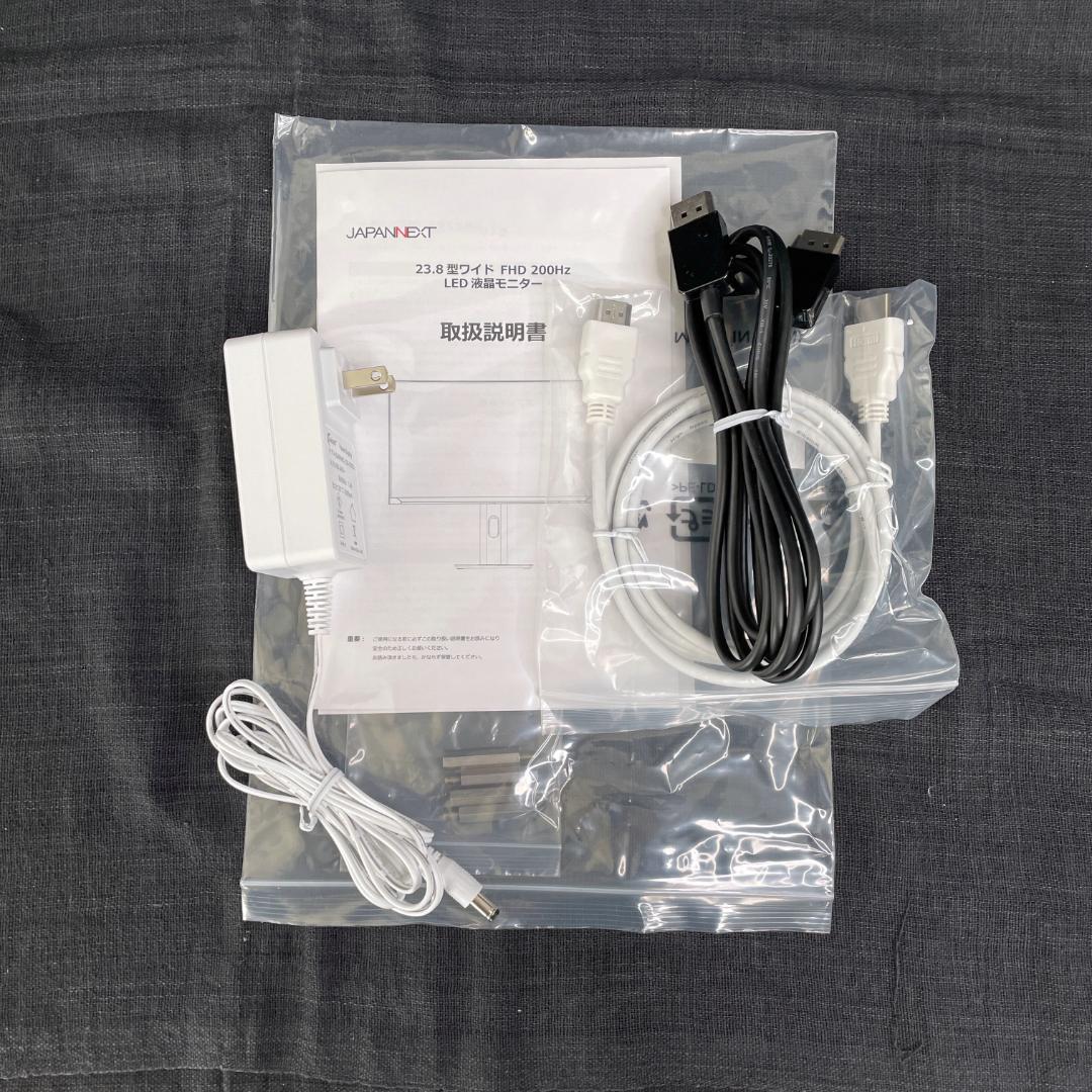 中古美品☆JAPANNEXT ゲーミングモニター ホワイト