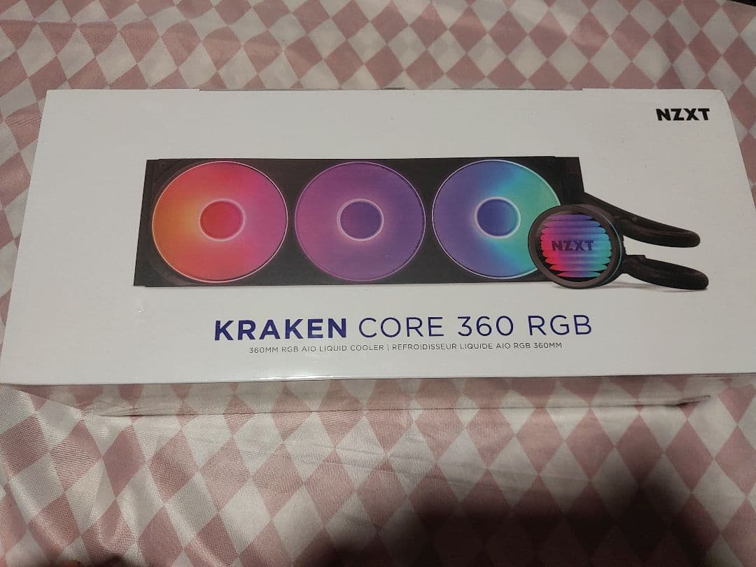 簡易水冷 AIO CPUクーラー NZXT KRAKEN CORE360RGB