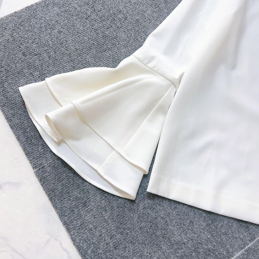 極美品✨️anuans アニュアンス / ラッフルスリーブブラウス