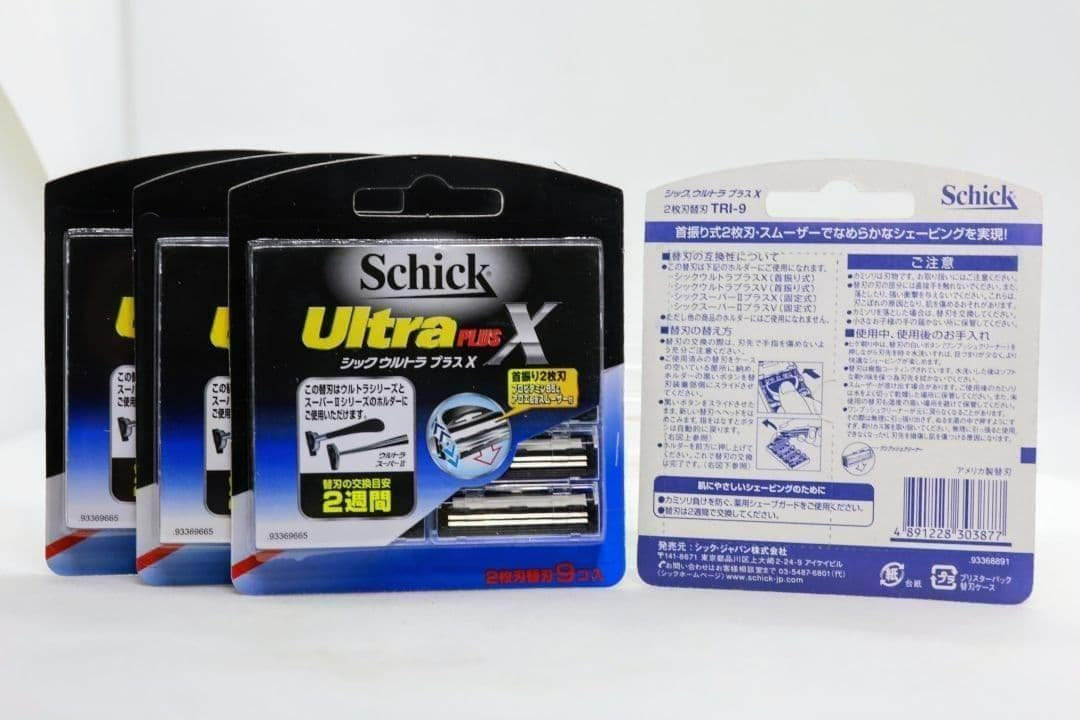 シック ウルトラ プラスX 替刃 9コ入×12個