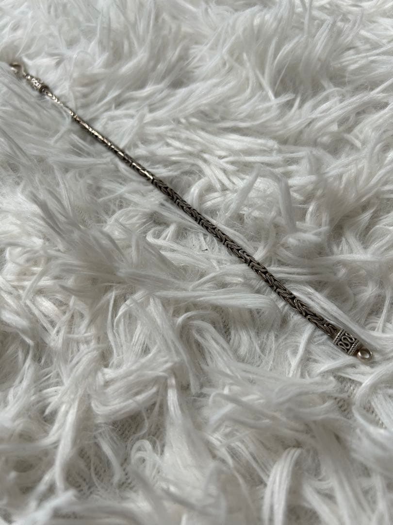 シルバー ブレスレット ユニセックス メンズ バリ島 925 ビザンチン アジア