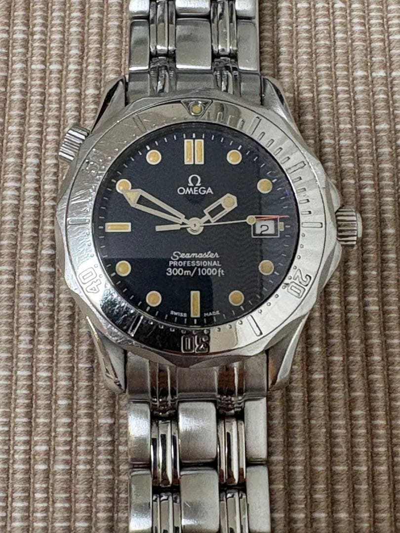 か*ん様 オメガ•シーマスター プロフェッショナル 300M•クォーツジャンク品