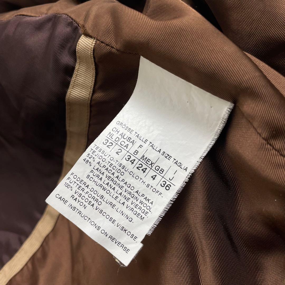 【美品】MAX MARA STUDIO アルパカ テディベア コート 女優襟