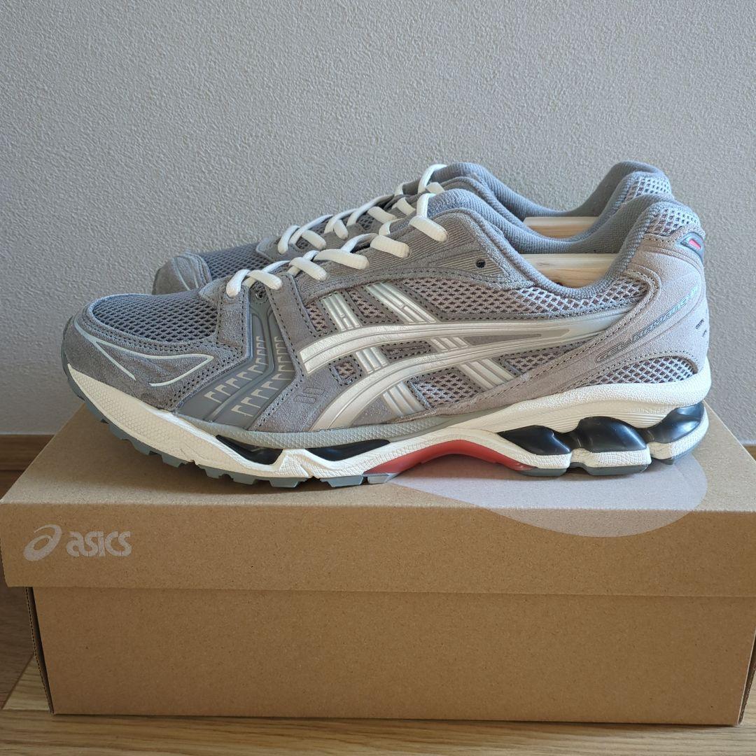 靴 asics GEL KAYANO 14 GRAY/SILVER
