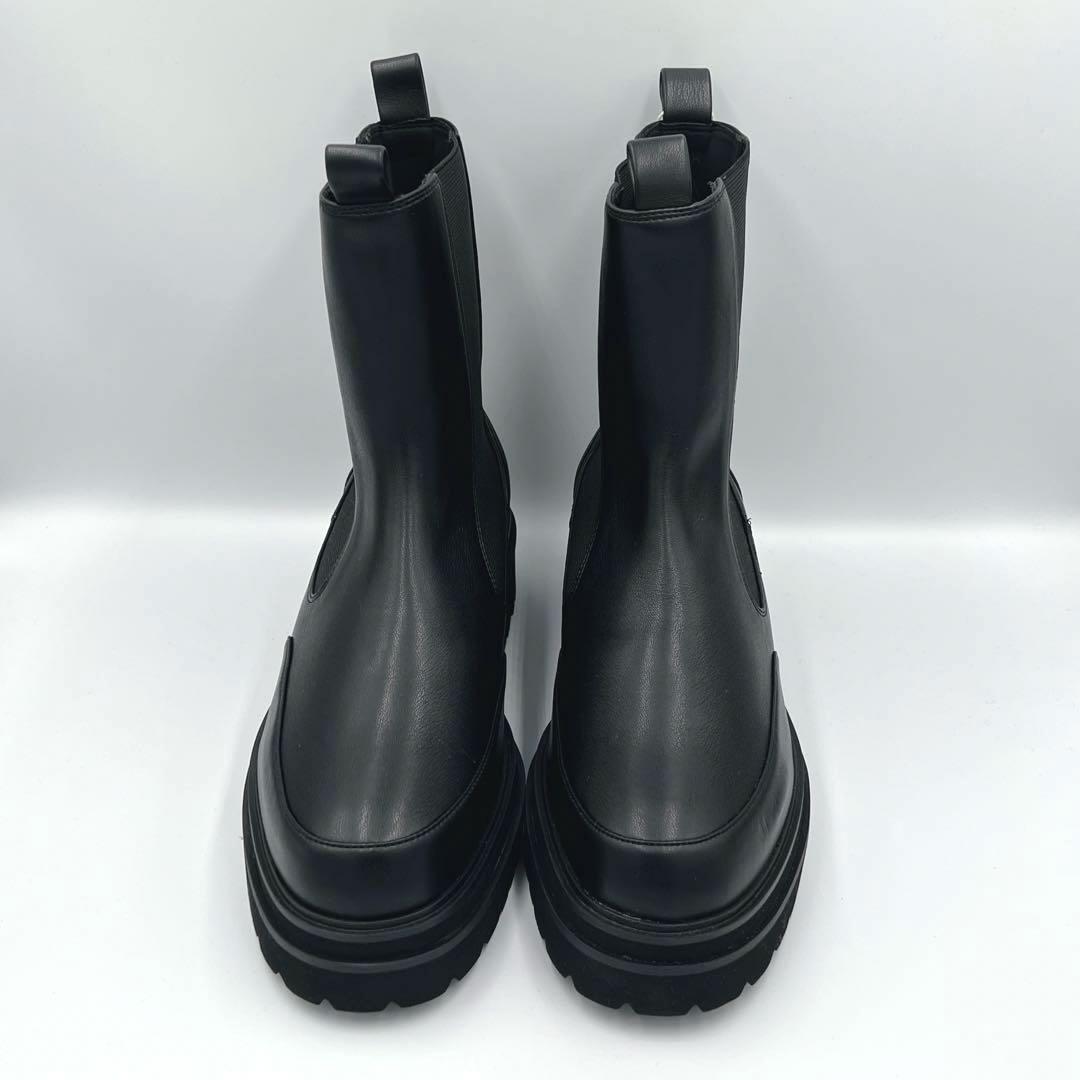 新品✨定価19800円✨emmi サイドゴアブーツ 厚底 ブラック