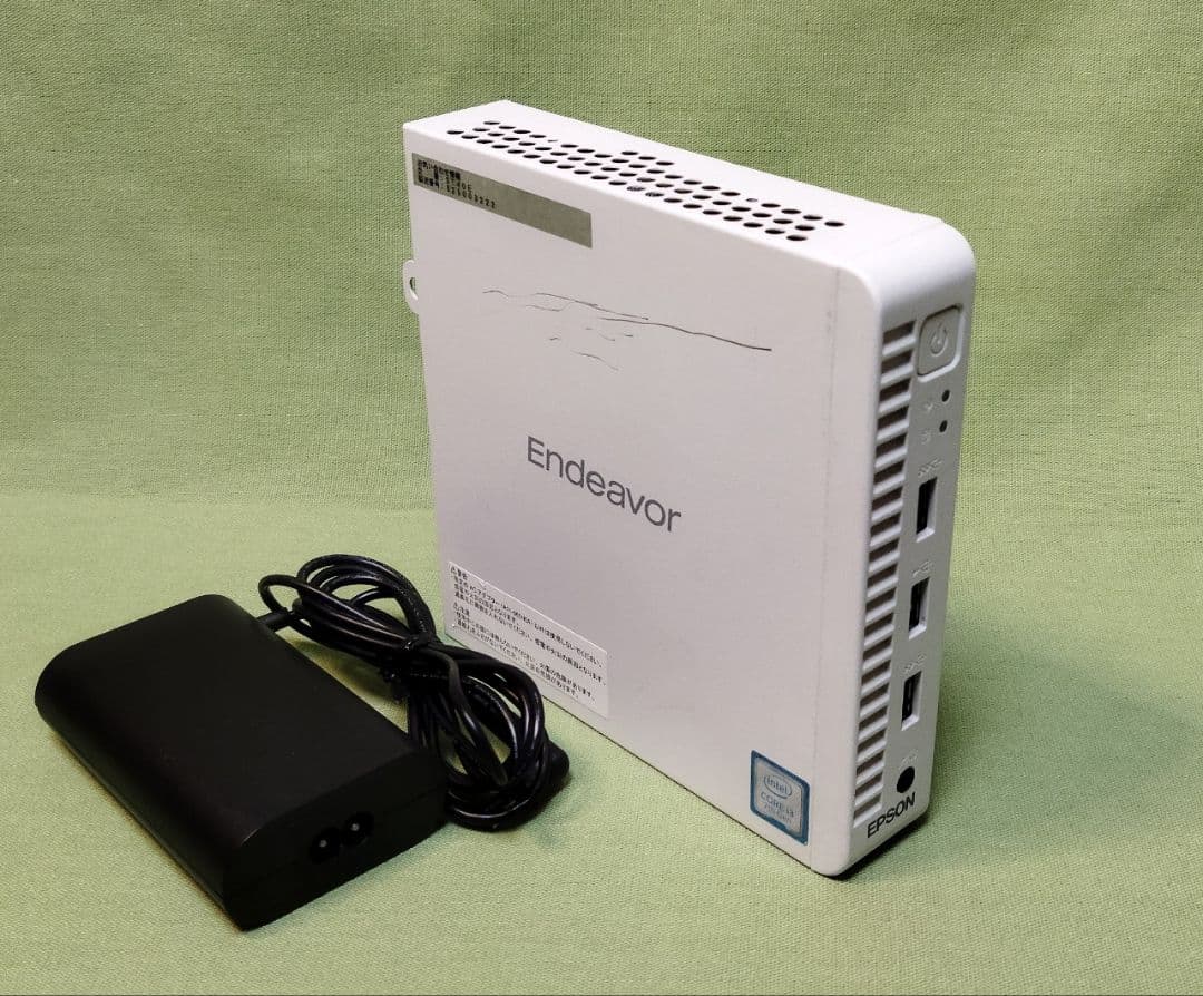 エプソン エンデバー ST40E SSD256GB Windows11 ミニPC