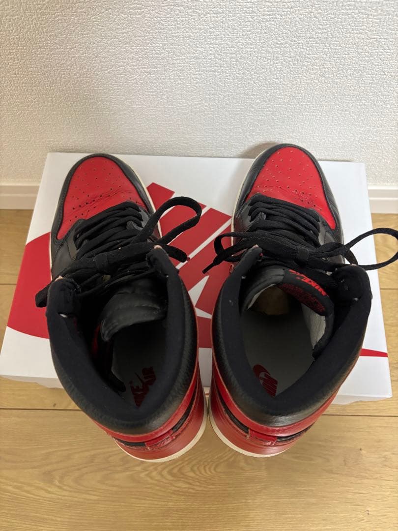 ナイキ エアジョーダン1 レトロハイOG \"ブレッド\" カスタム 28.0cm